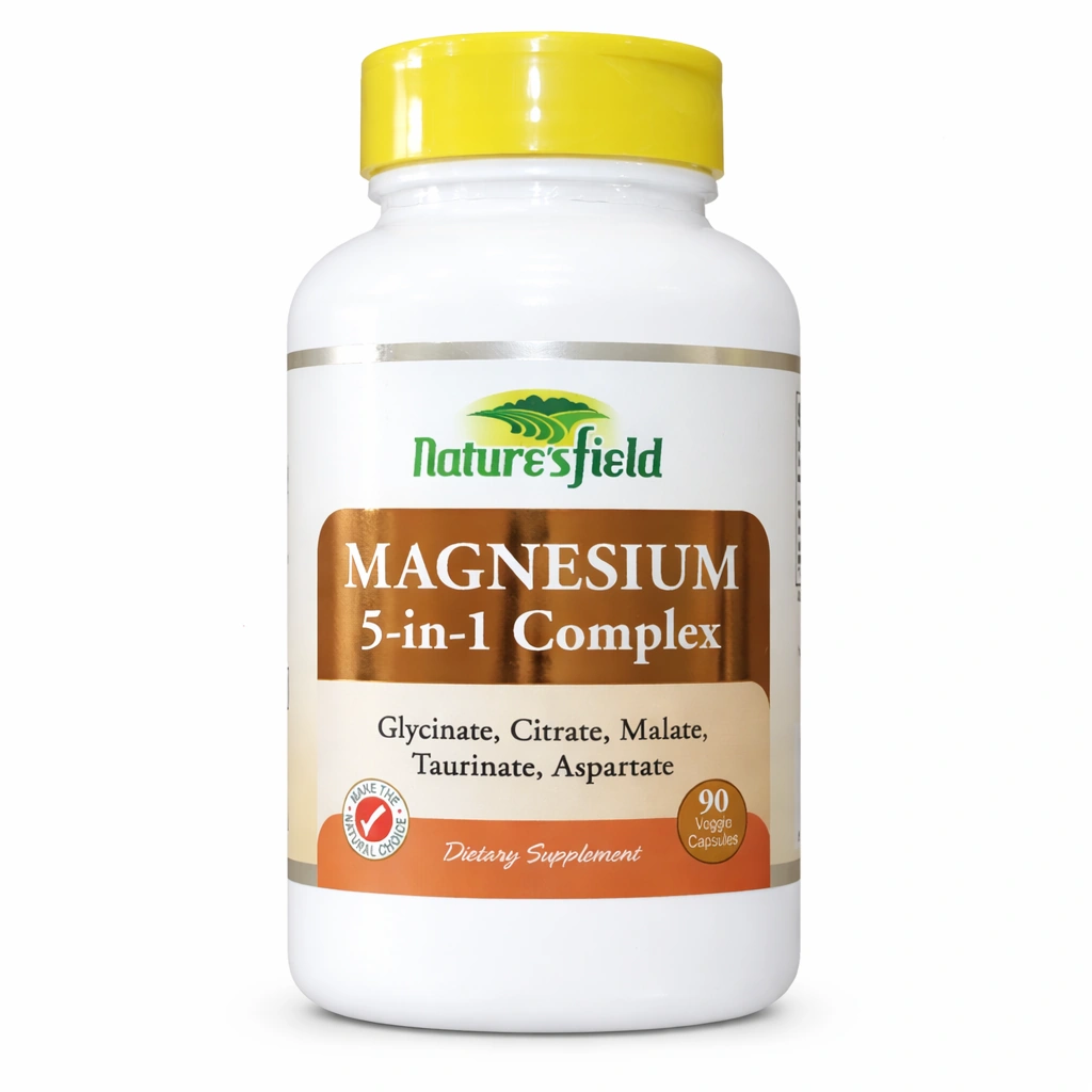Nature's Field Magnesium 5-in-1 Complex 270 mg x 90 Capsules
