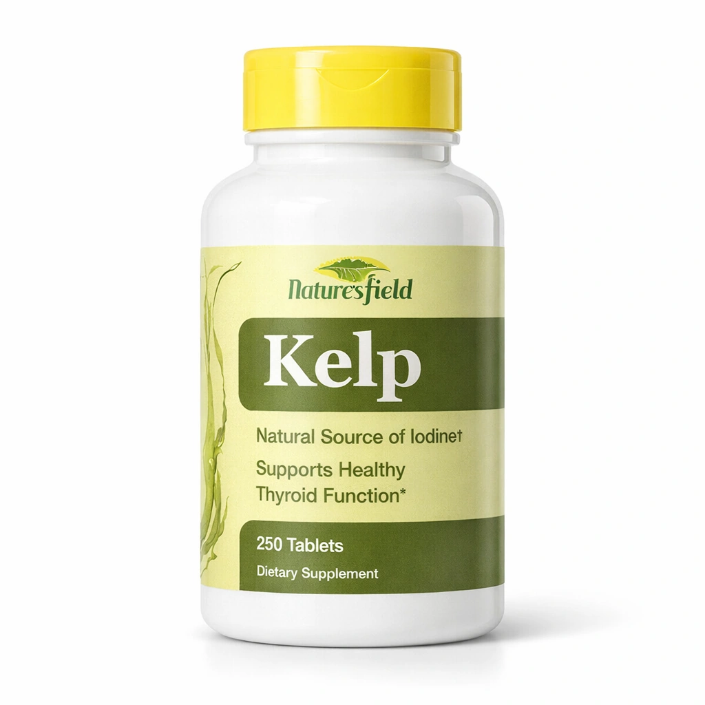 Nature's Field Kelp 225 mcg x 250 Tablets