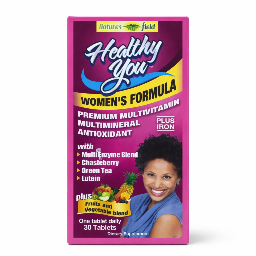Nature's Field Healthy You Women's Formula Multivitamin Tablets x 30 Tablets