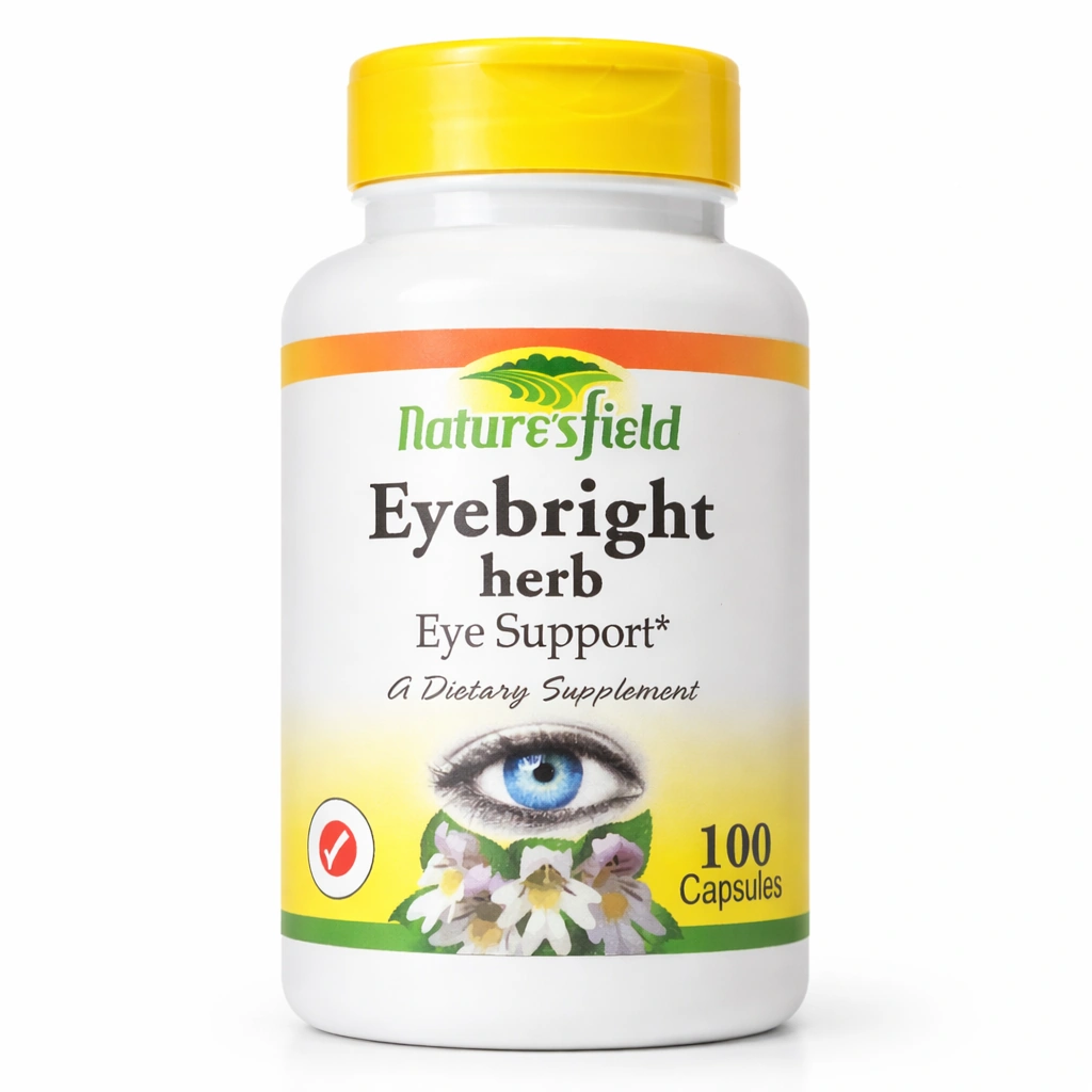 Nature's Field Eyebright Herb Capsules x 100 Capsules