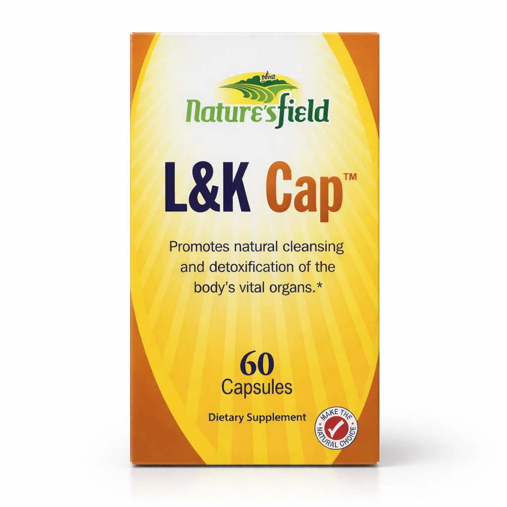 Nature's Field L&K Cap Liver & Kidney Cleanser x 60 Capsules