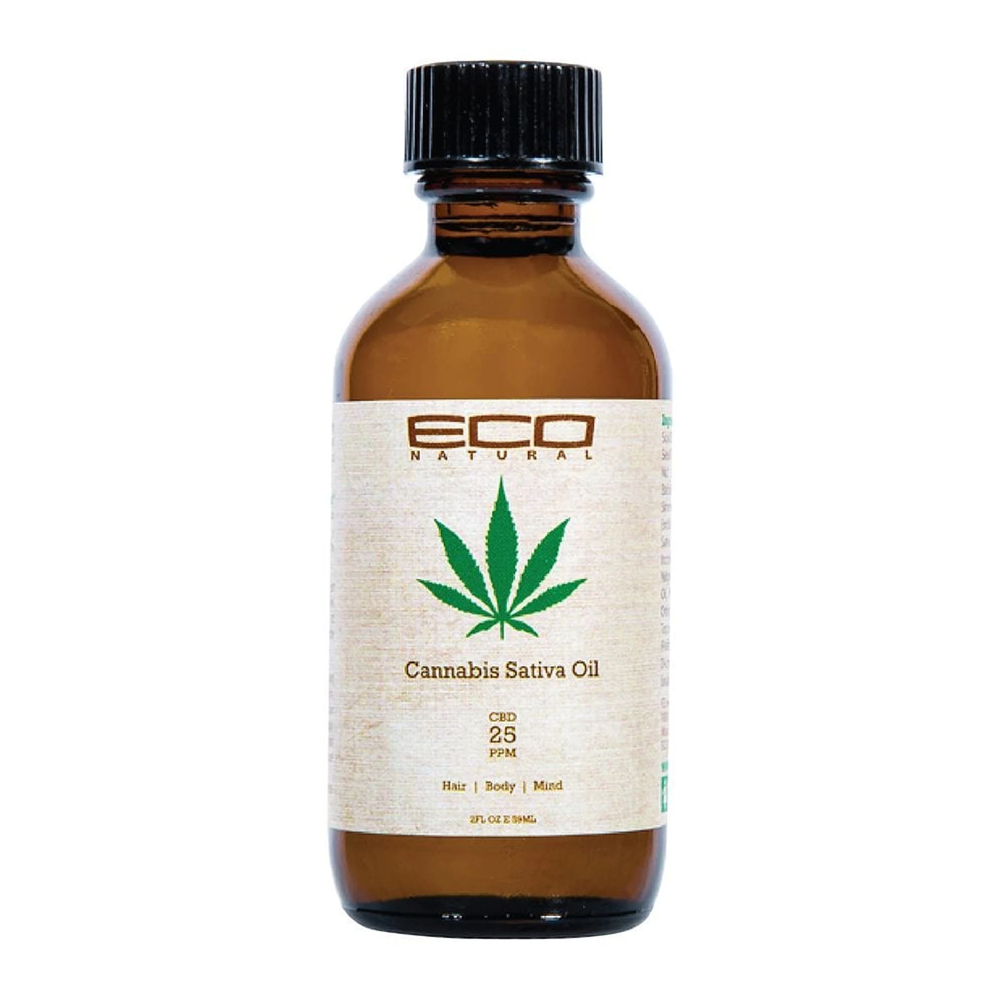 Eco Naturals Cannabis Sativa Oil 25 PPM 59 ml (2 fl oz)