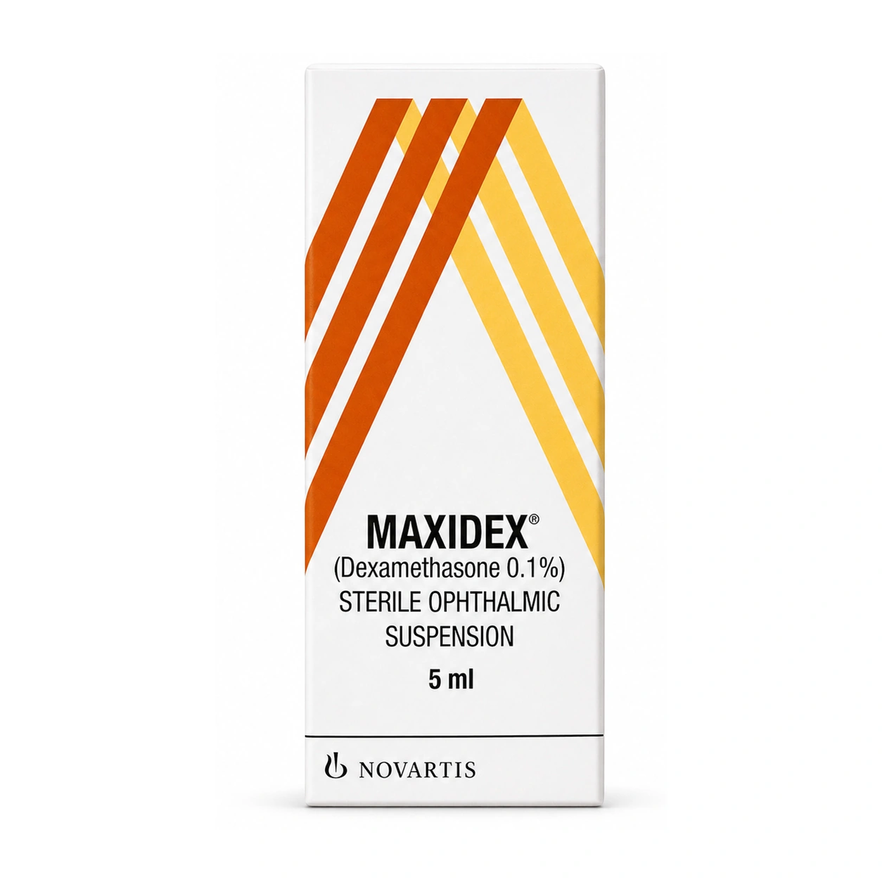 Maxidex Dexamethasone Ophthalmic Suspension 0.1% 5 ml