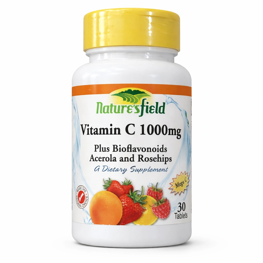 Nature's Field Vitamin C 1000 mg x 30 Tablets