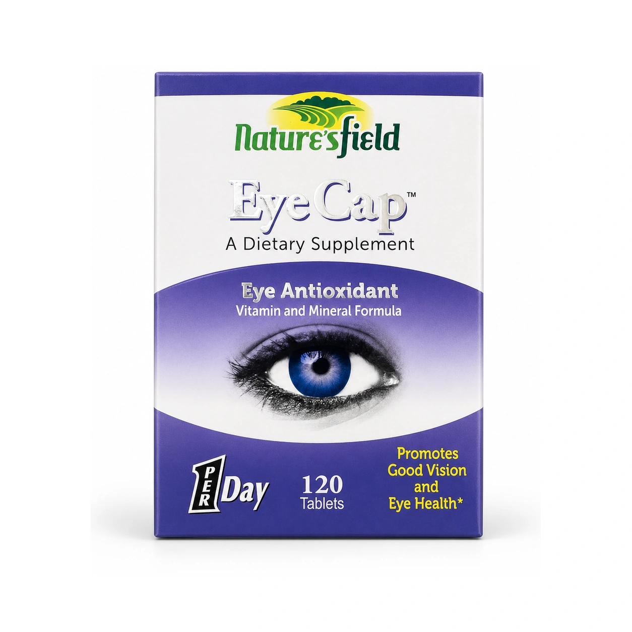 Nature's Field EyeCap Eye Antioxidant Vitamin and Mineral Formula x 120 Tablets