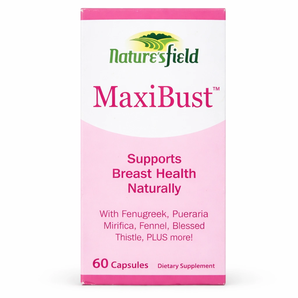 Nature's Field MaxiBust Dietary Supplement x 60 Capsules
