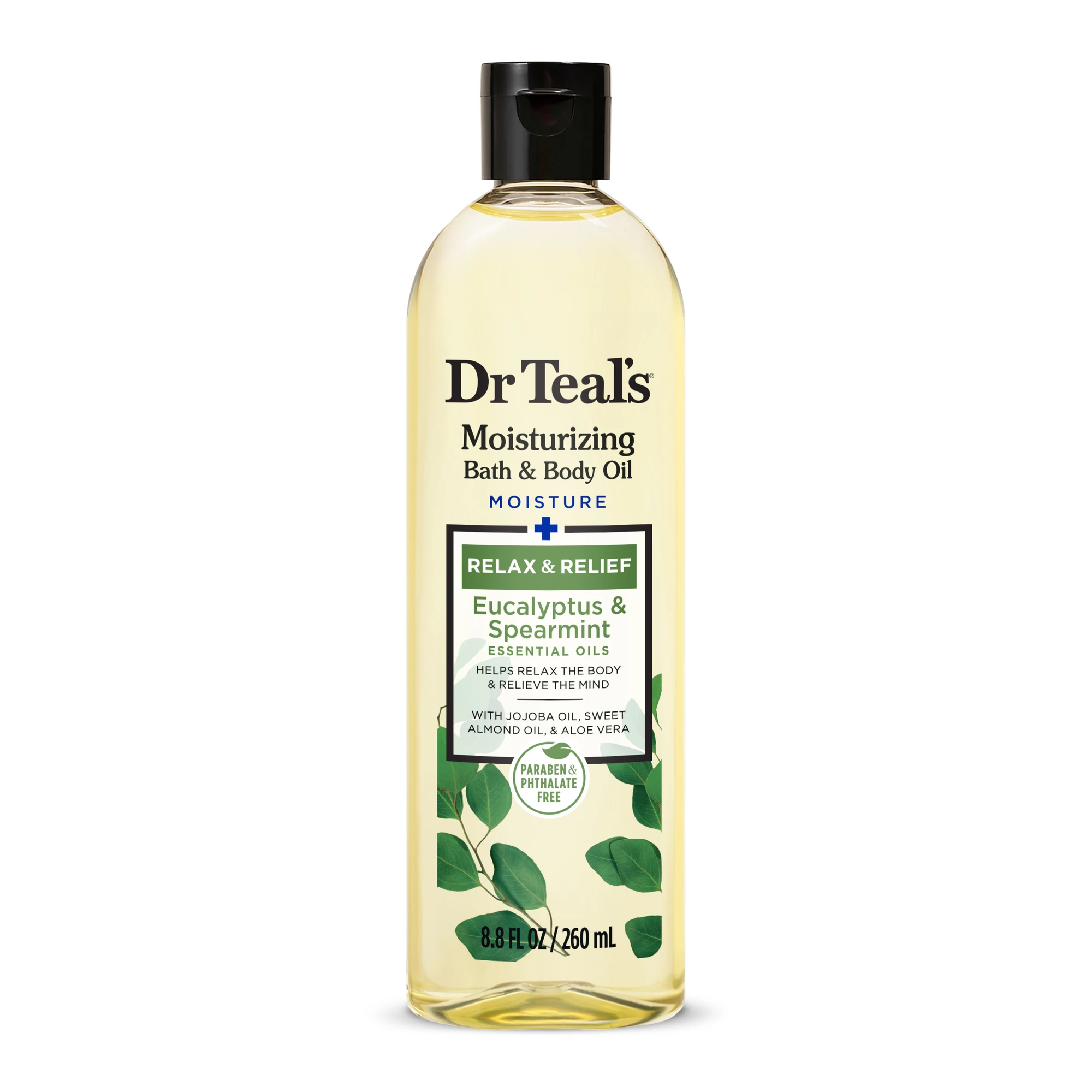 Dr Teal's Moisturizing Bath & Body Oil 260 ml (8.8 fl oz)