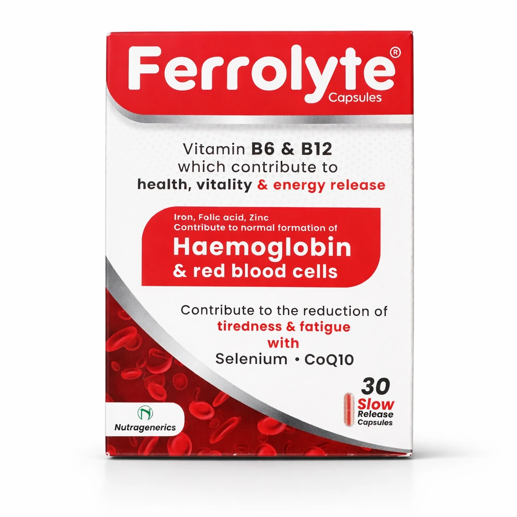 Ferrolyte Slow Release Capsules x 30 Capsules