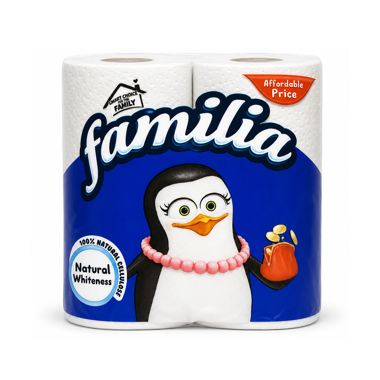 Familia Natural Whiteness Toilet Tissue x 2 Rolls