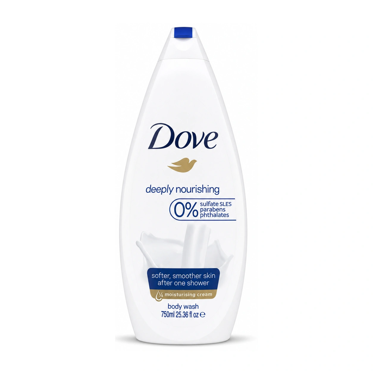 Dove Deeply Nourishing Body Wash 750 ml Cream