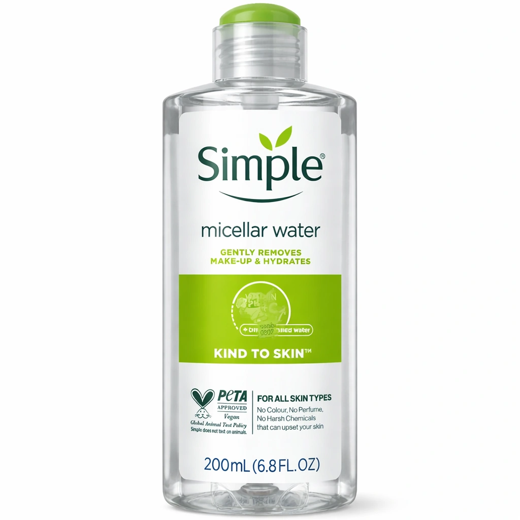 Simple Kind to Skin Micellar Cleansing Water 200 ml