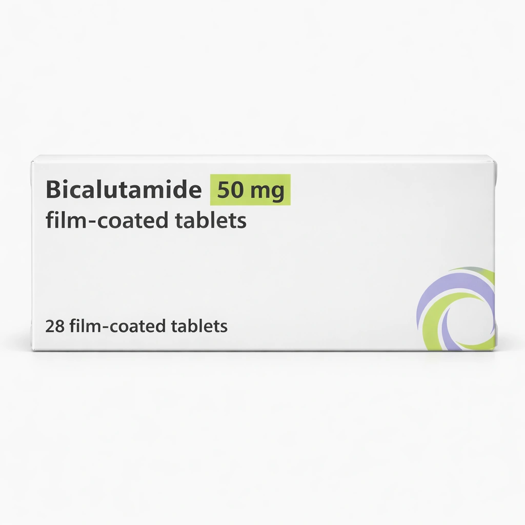 Bicalutamide 50 mg Film-Coated Tablets x 28 Tablets