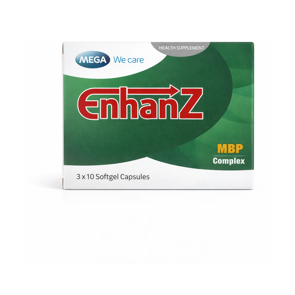 MEGA We Care EnhanZ MBP Complex Softgel Capsules x 30 Capsules x 30 Softgels