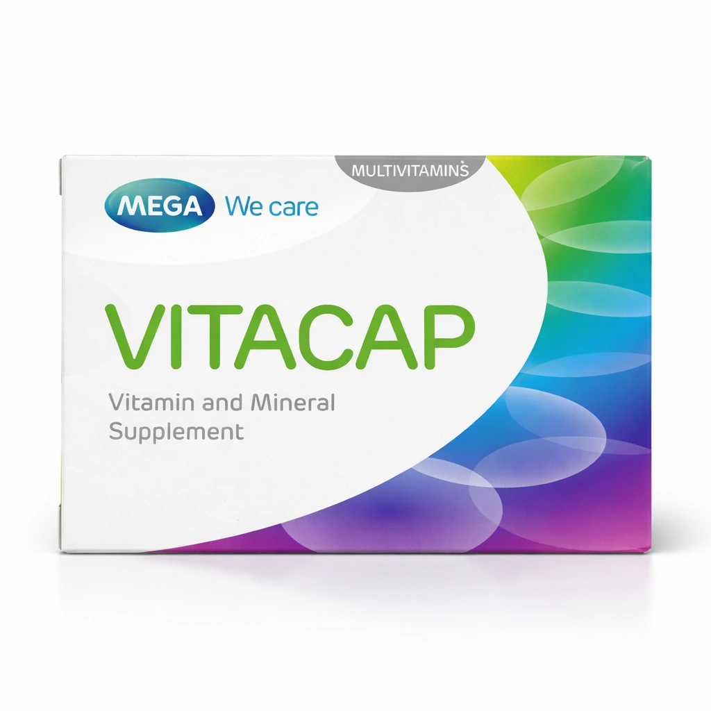 MEGA We Care Vitacap Multivitamin and Mineral Softgels