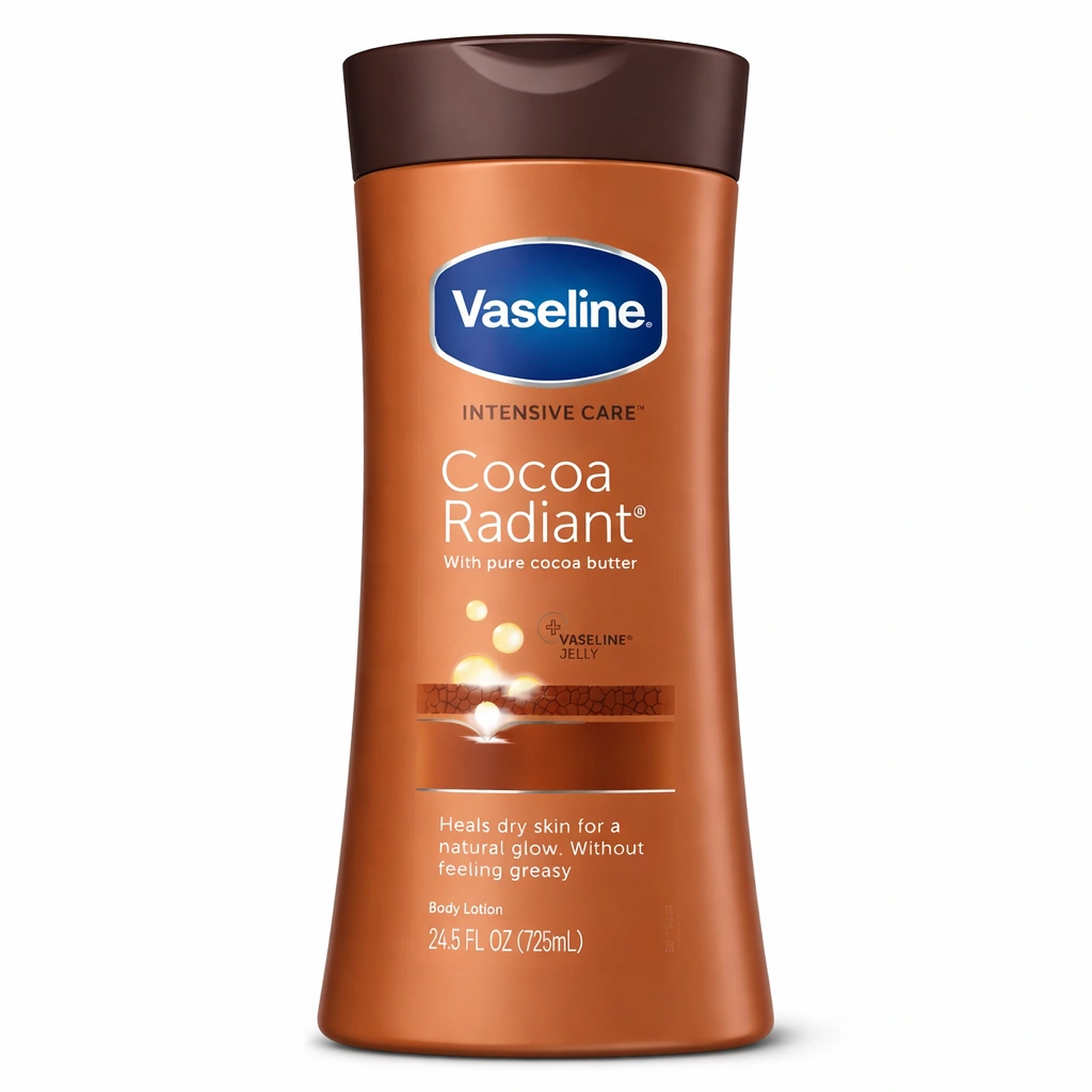 Vaseline Intensive Care Cocoa Radiant Body Lotion 24.5 fl oz (725 ml)