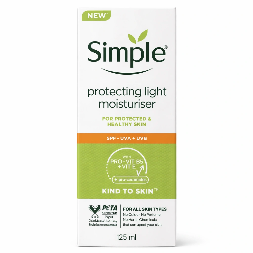 Simple Kind to Skin Protecting Light Moisturiser SPF 15 125 ml