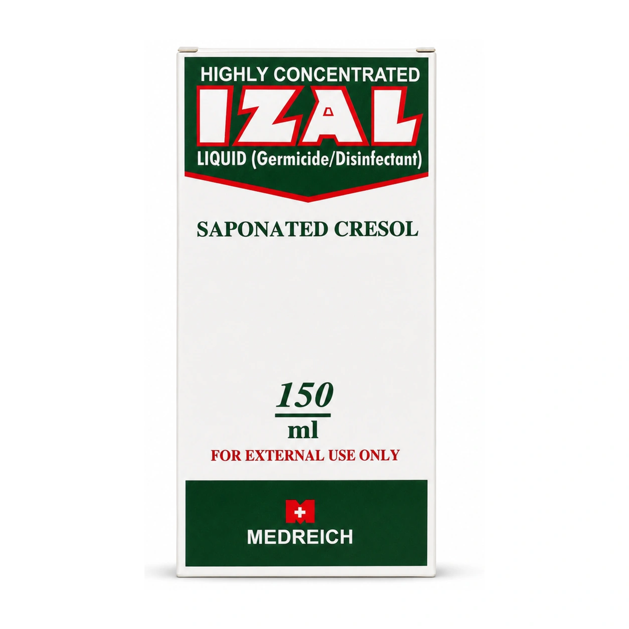 Izal Saponated Cresol Liquid Germicide/Disinfectant 150 ml
