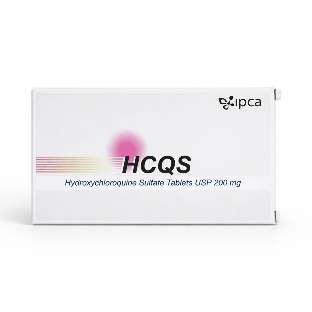 Ipca HCQS Hydroxychloroquine Sulfate Tablets USP 200 mg x 10 Tablets