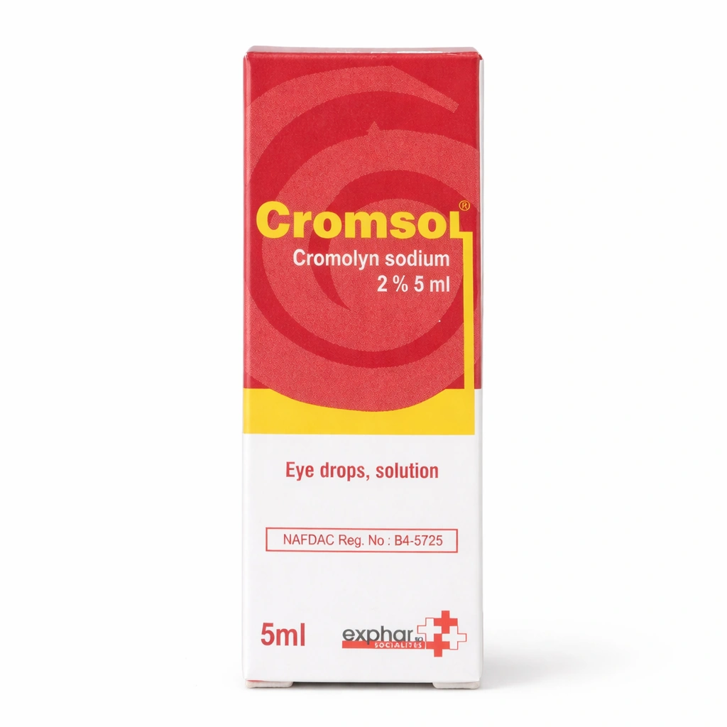 Cromsol Cromolyn Sodium Eye Drops Solution 2% 5 ml