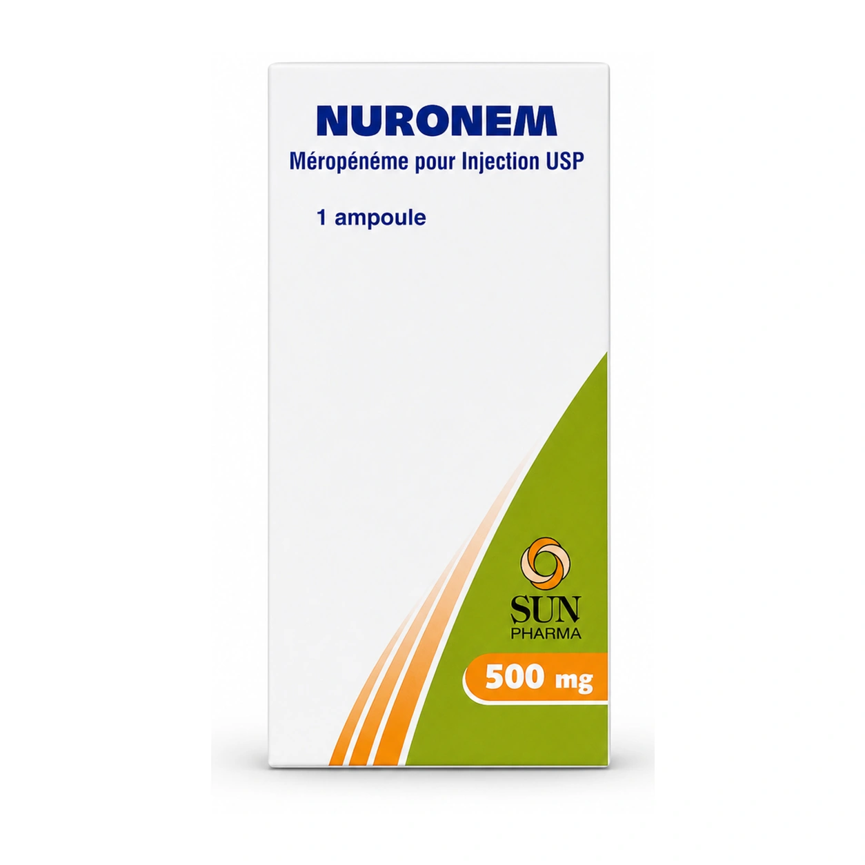 Nuronem Meropenem Powder for Solution for Injection/Infusion 500 mg x 1 vials