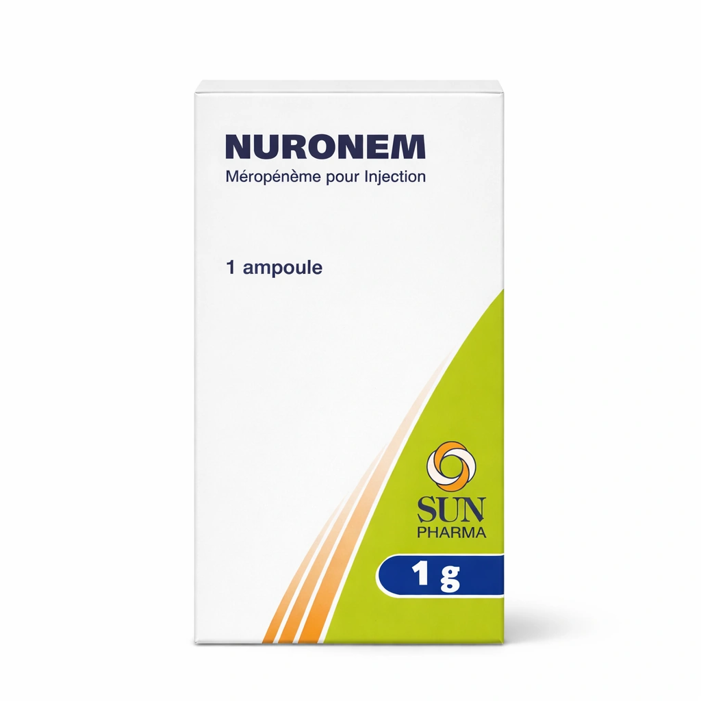 Nuronem Meropenem Powder for Solution for Injection/Infusion 1 g x 1 vials