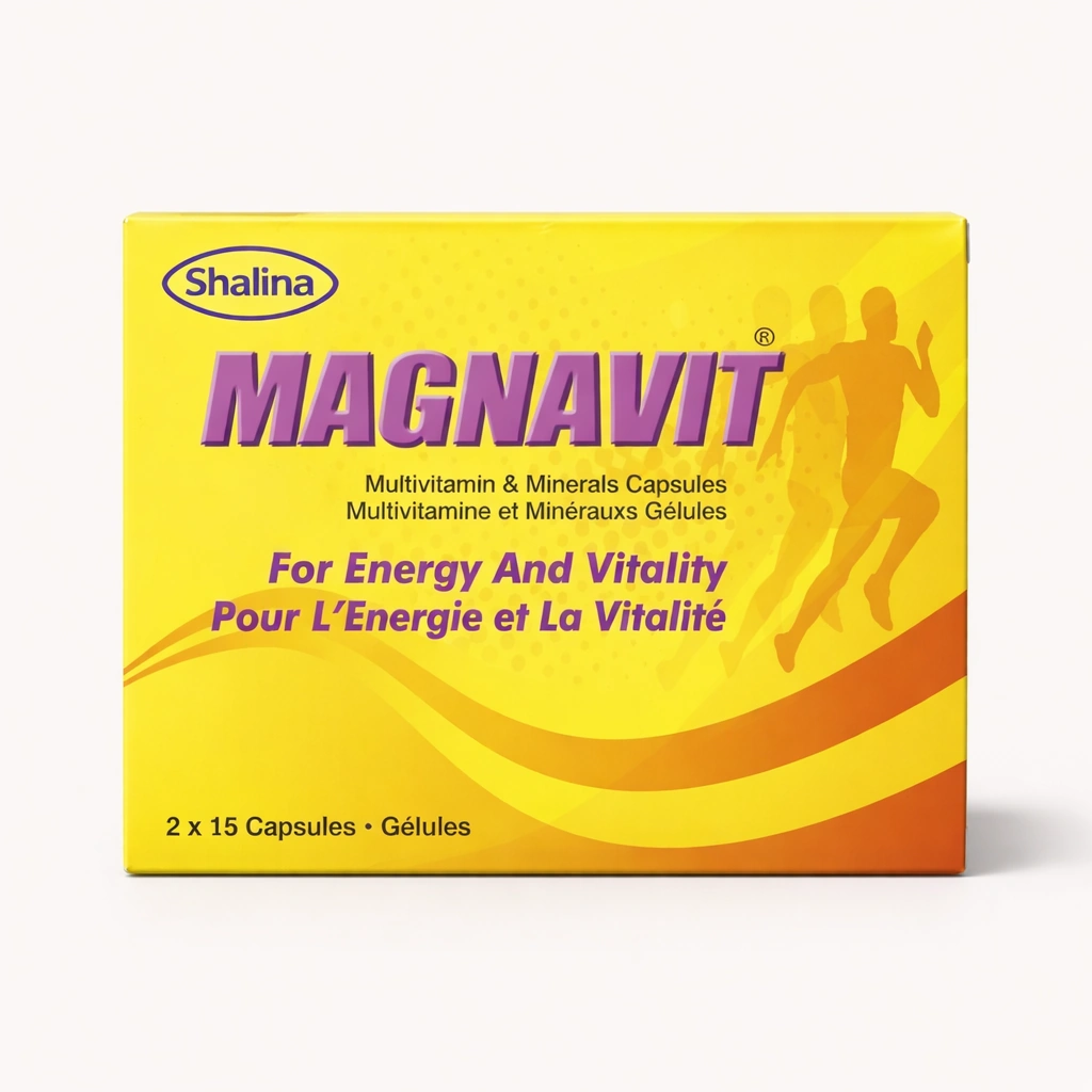 Shalina Magnavit Multivitamin & Minerals Capsules x 30 Capsules