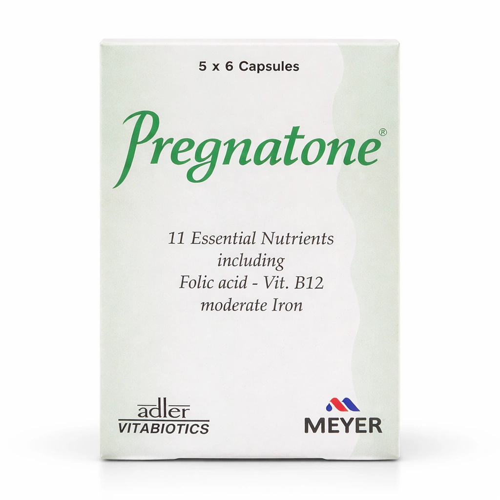 Meyer Vitabiotics Pregnatone Prenatal Multivitamin Capsules x 30 Capsules