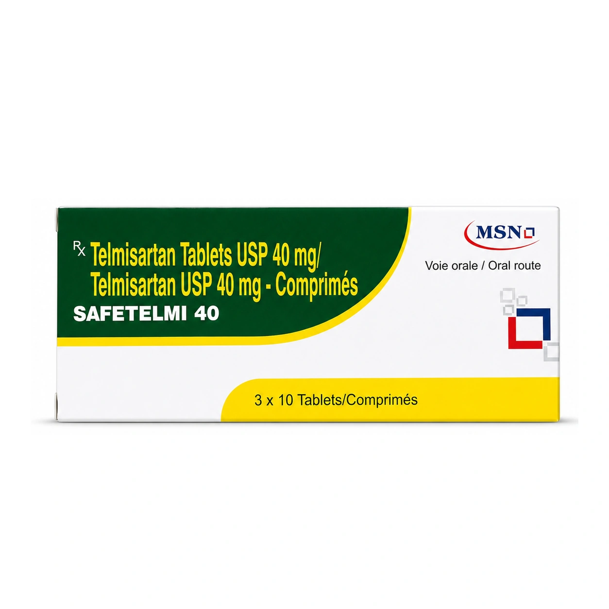 Safetelmi 40 Telmisartan 40 mg Tablets x 30 Tablets