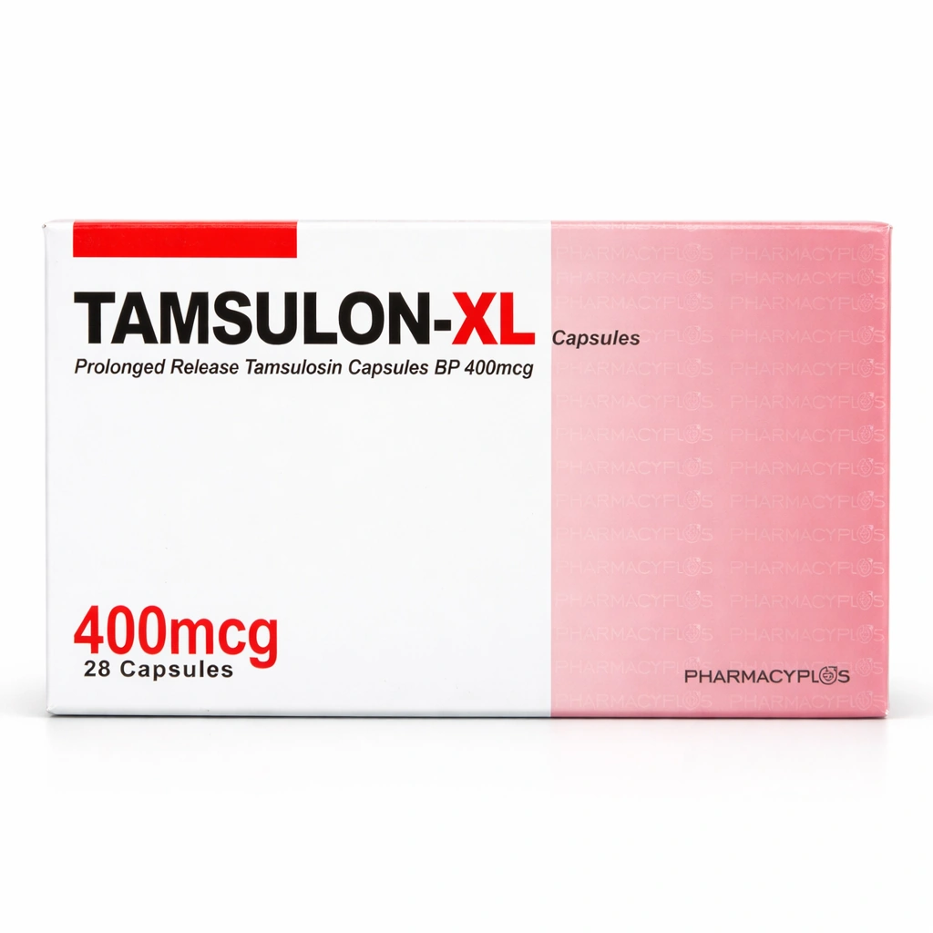 Pharmacy Plus Tamsulon-XL Prolonged-Release Tamsulosin Capsules BP 400 mcg x 28 Capsules