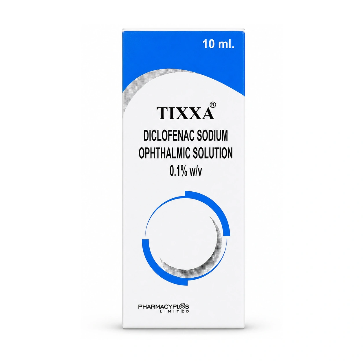 Tixxa Diclofenac Sodium Ophthalmic Solution 0.1% w/v 10 ml