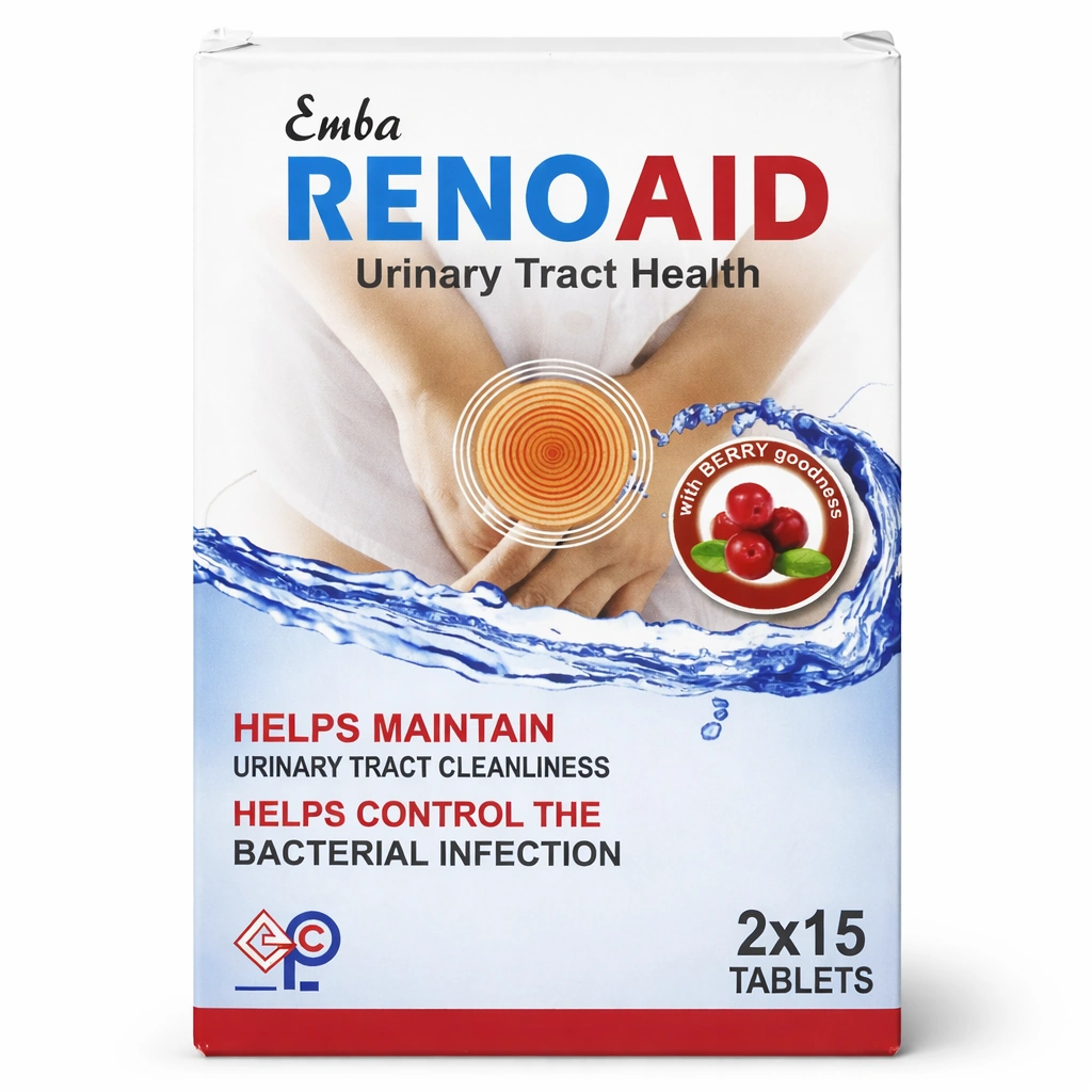 Emba RenoAid Urinary Tract Health Tablets x 30 Tablets