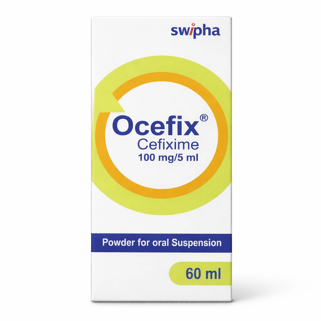 Ocefix Cefixime Powder for Oral Suspension 100 mg/5 ml 60 ml