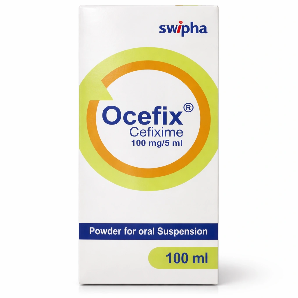 Ocefix Cefixime 100 mg/5 ml Powder for Oral Suspension 100 ml