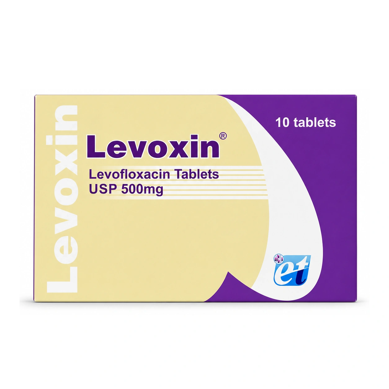 Levoxin Levofloxacin 500 mg Film-Coated Tablets x 10 Tablets