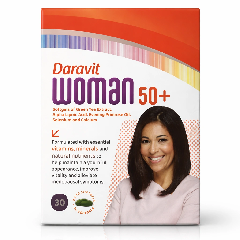 Daravit Woman 50+ Multivitamin and Multimineral Softgels x 30 Softgels