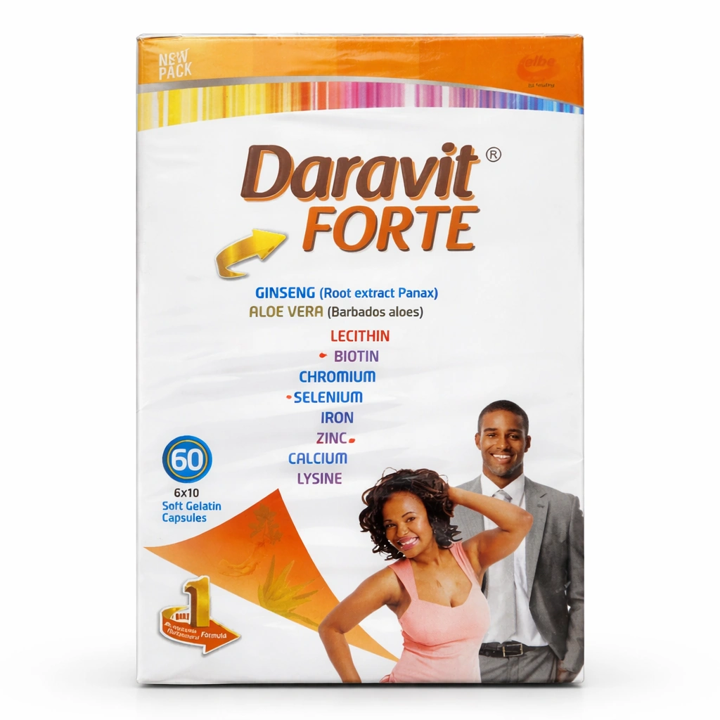 Daravit Forte Soft Gelatin Capsules x 60 Capsules