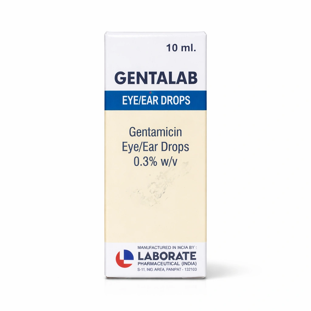 Gentalab Gentamicin Eye/Ear Drops 0.3% w/v 10 ml