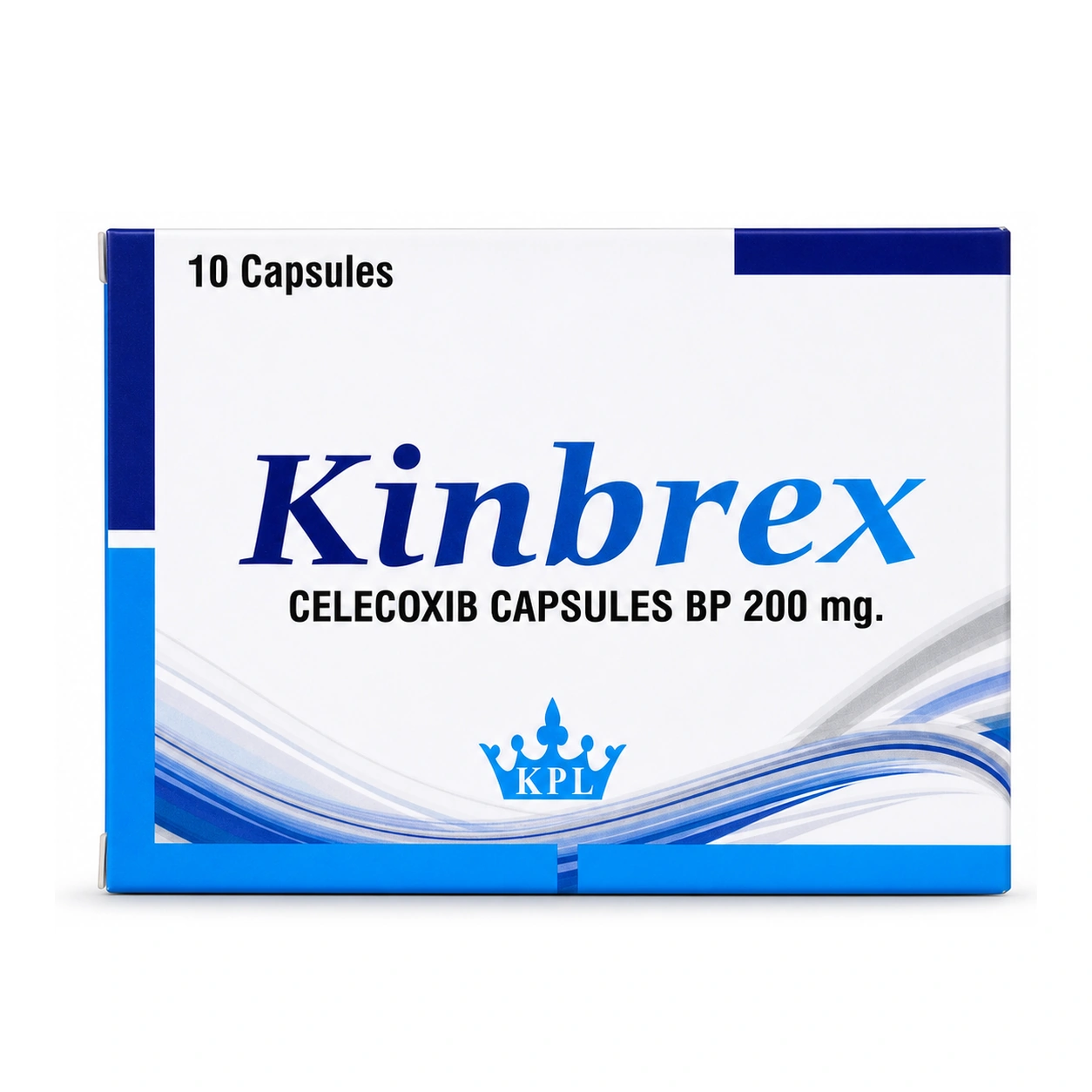 Kinbrex Celecoxib Capsules BP 200 mg x 10 Capsules