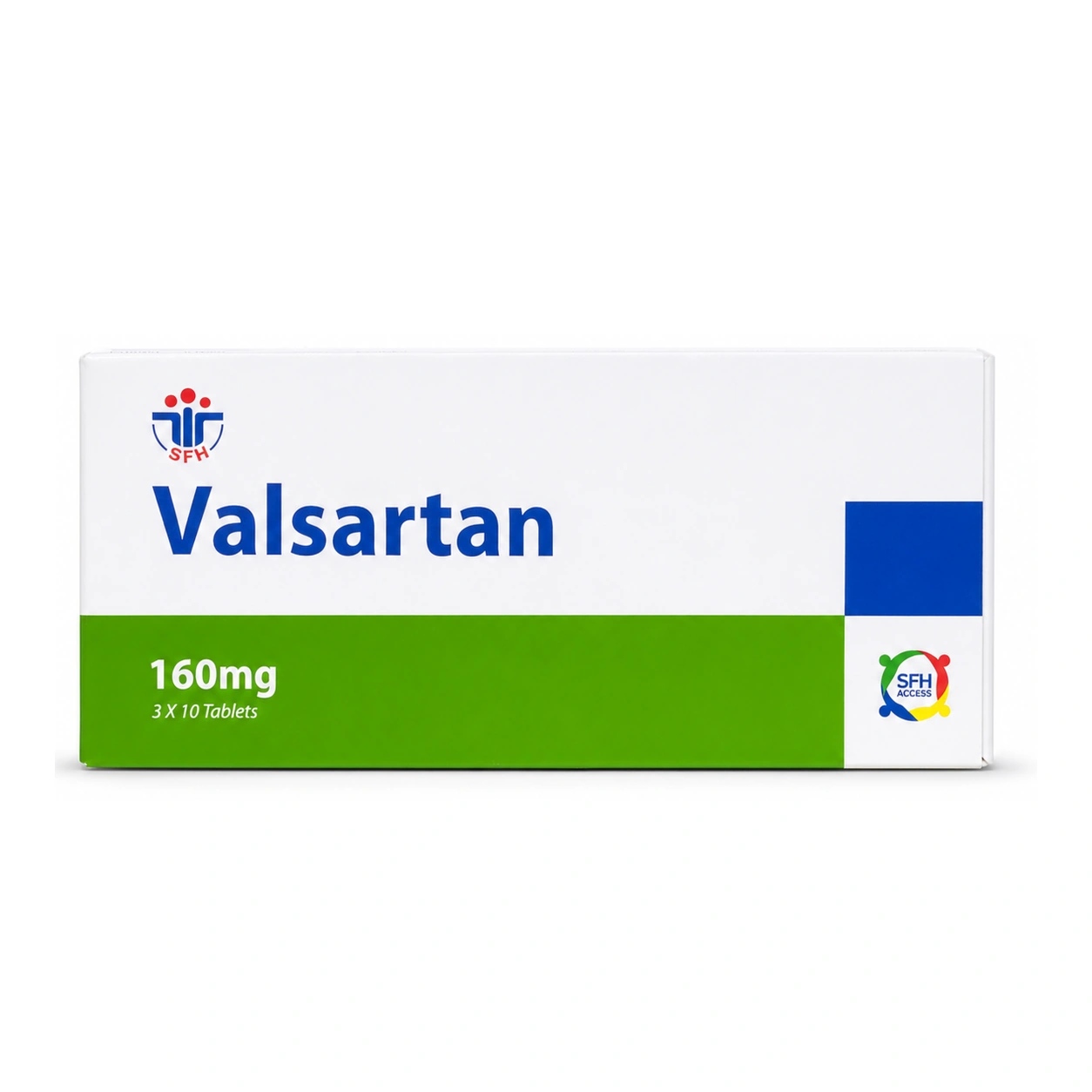 Valsartan 160 mg Tablets x 30 Tablets