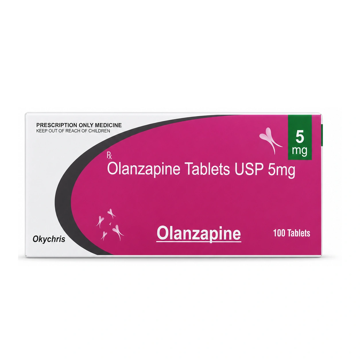 Okychris Olanzapine Tablets USP 5 mg x 100 Tablets