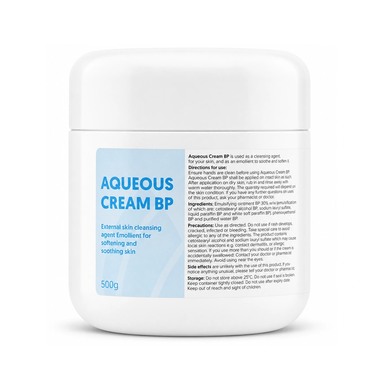 Crescent Pharma Aqueous Cream BP 500 g
