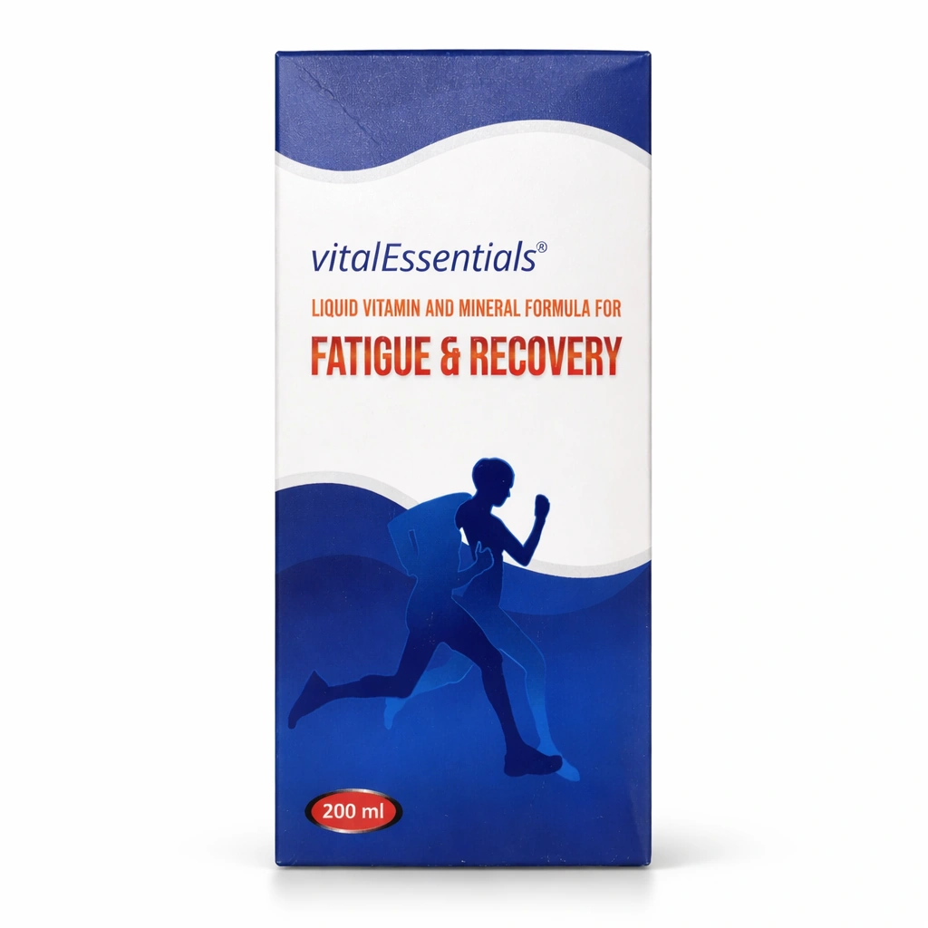 vitalEssentials Fatigue & Recovery Liquid Vitamin and Mineral Formula 200 ml