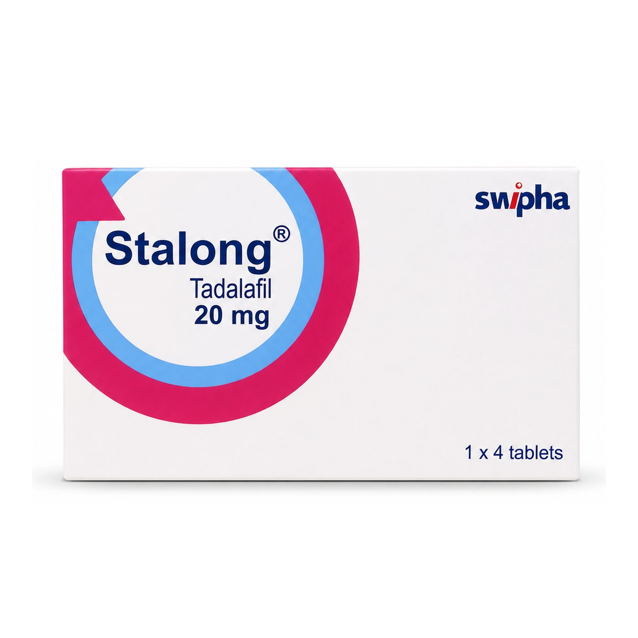 Stalong Tadalafil 20 mg Film-Coated Tablets x 4 Tablets