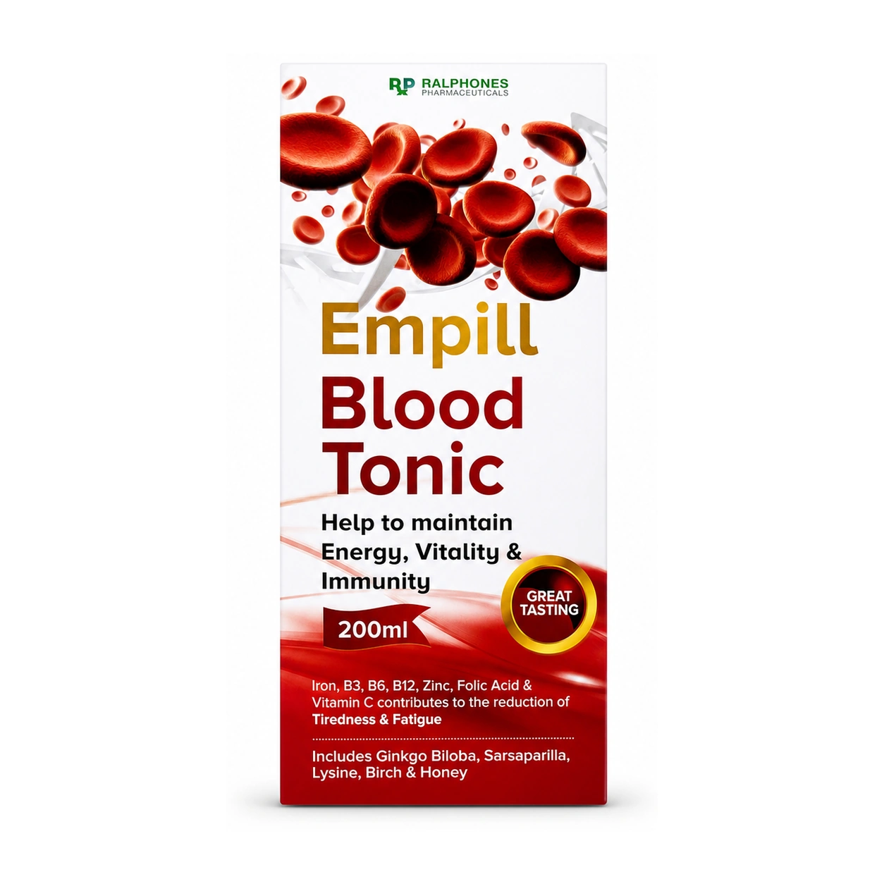Empill Blood Tonic Liquid Food Supplement 200 ml