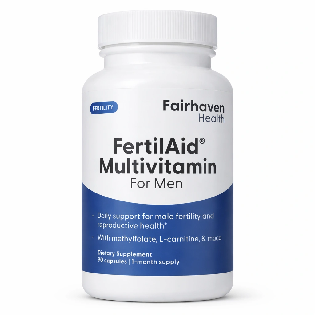 Fairhaven Health FertilAid Multivitamin For Men 90 Capsules
