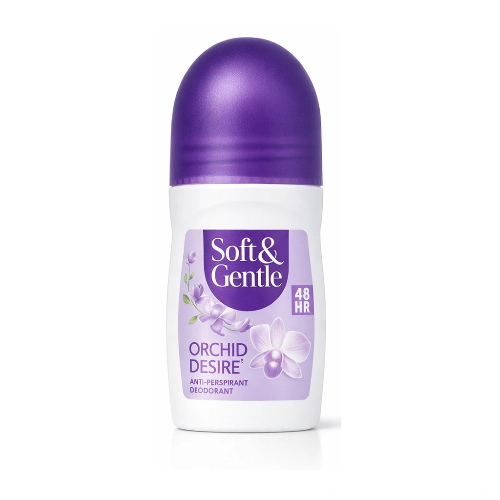 Soft & Gentle Orchid Desire Anti-Perspirant Deodorant Roll-On 50 ml