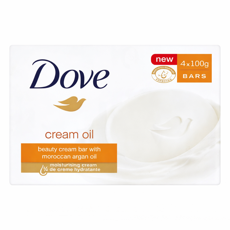 Dove Beauty Cream Bar 4 x 100 g