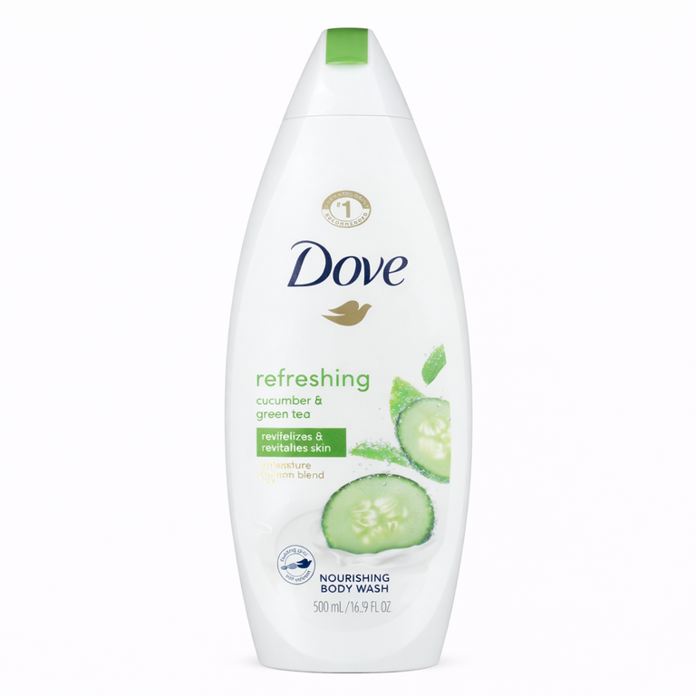 Dove Body Wash 500 ml - Cucumber & Green Tea