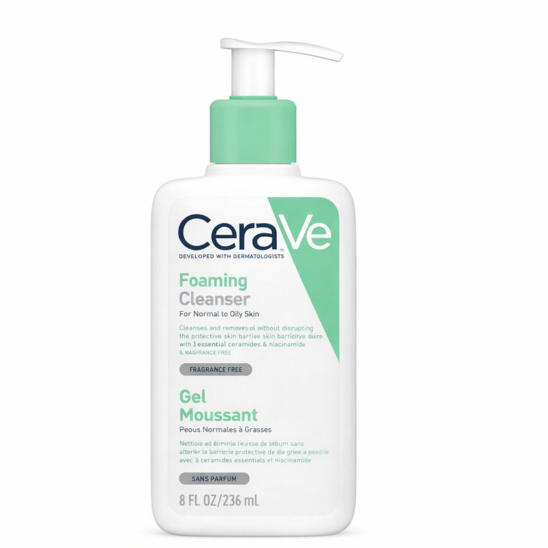 CeraVe Foaming Cleanser 236ml (8 fl oz) 8 FL OZ/236ml