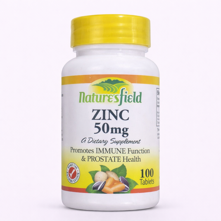 Nature's Field Zinc 50 mg x 100 tablets